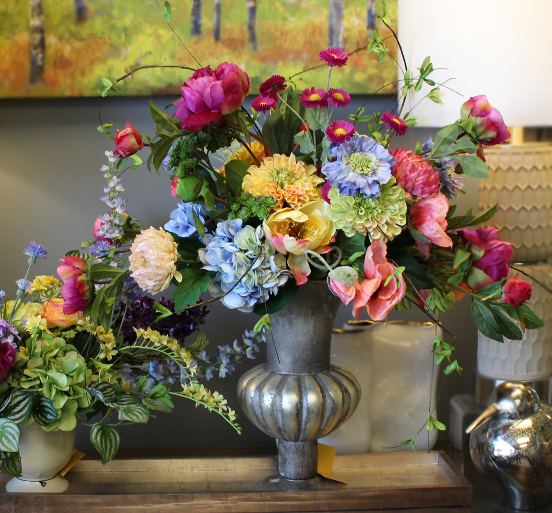 Custom Silk Flower Arrangements Omaha, NE